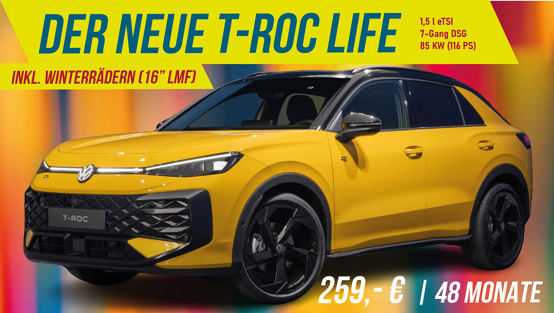 T-Roc neu jetzt vorbestellbar 2025